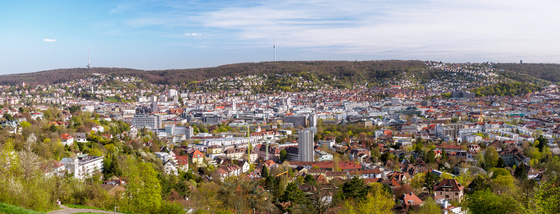 Panorama von Stuttgart