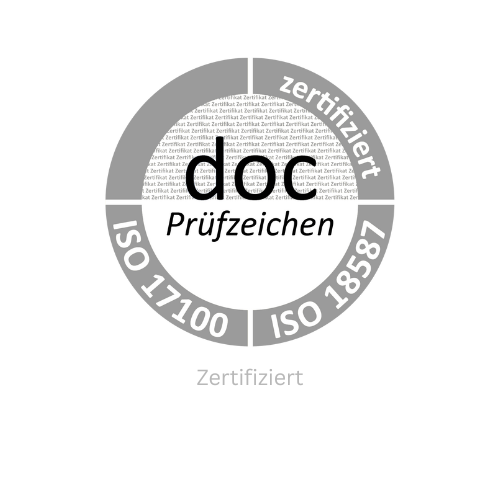 Proverb ist zertifiziert
